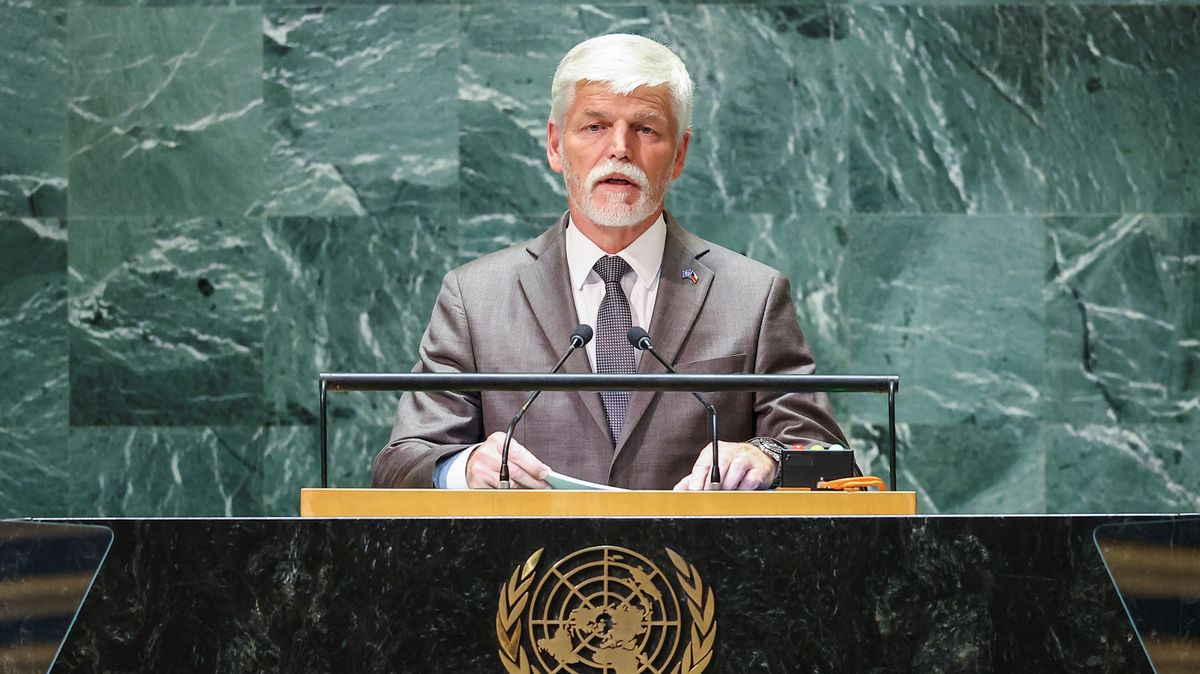Podmínky míru si musí Ukrajina určit sama, řekl v OSN český prezident